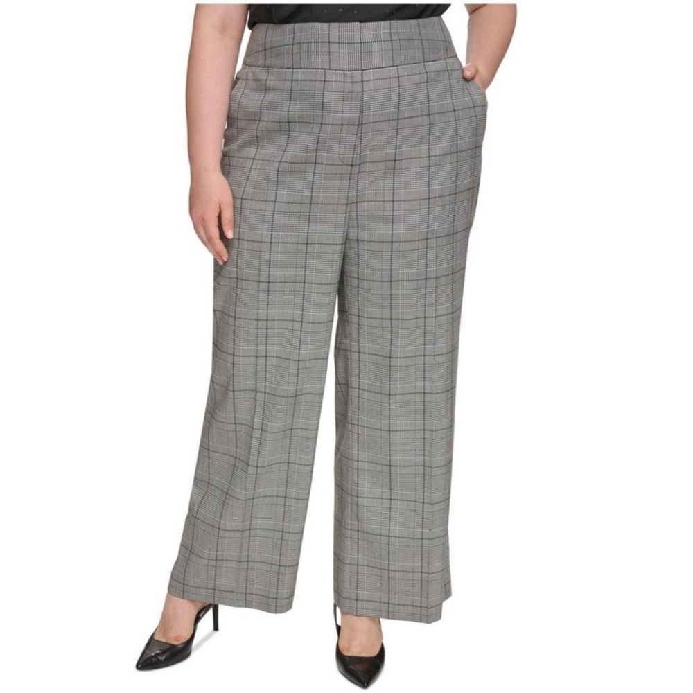 Cato Grey Houndstooth Dress Pants